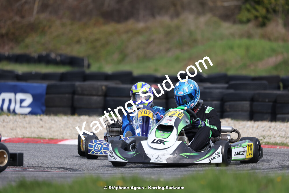 9 & 10/03/2024 : 1ère manche du Championnat du Sud au circuit d’Aigues-Vives (photos Stéphane Agnus) 2024 — karting