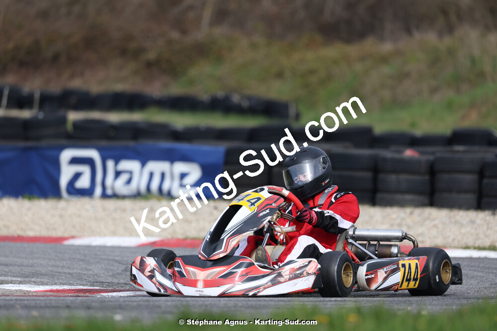 9 & 10/03/2024 : 1ère manche du Championnat du Sud au circuit d’Aigues-Vives (photos Stéphane Agnus) 2024 — karting