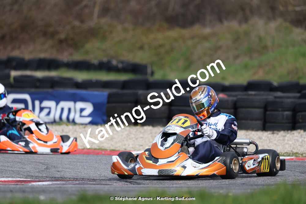 9 & 10/03/2024 : 1ère manche du Championnat du Sud au circuit d’Aigues-Vives (photos Stéphane Agnus) 2024 — karting