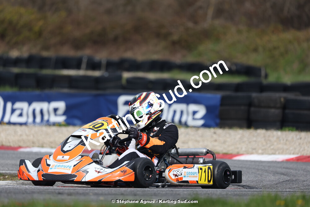 9 & 10/03/2024 : 1ère manche du Championnat du Sud au circuit d’Aigues-Vives (photos Stéphane Agnus) 2024 — karting