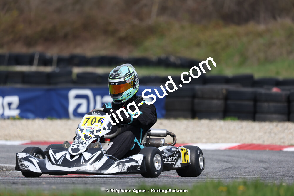 9 & 10/03/2024 : 1ère manche du Championnat du Sud au circuit d’Aigues-Vives (photos Stéphane Agnus) 2024 — karting