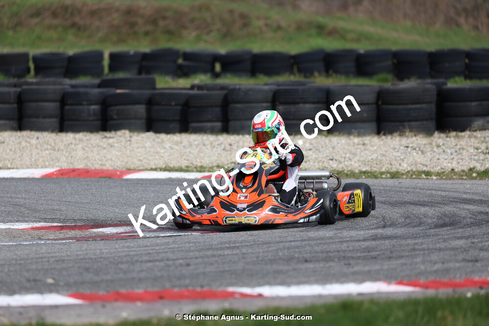 9 & 10/03/2024 : 1ère manche du Championnat du Sud au circuit d’Aigues-Vives (photos Stéphane Agnus) 2024 — karting