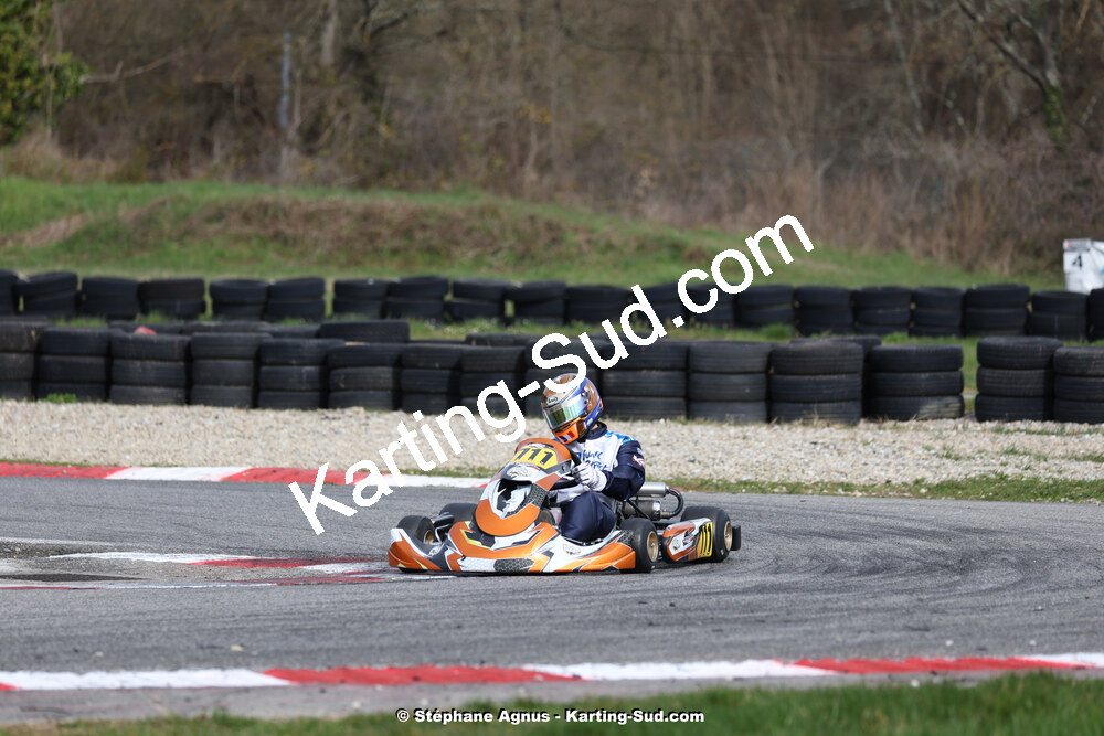 9 & 10/03/2024 : 1ère manche du Championnat du Sud au circuit d’Aigues-Vives (photos Stéphane Agnus) 2024 — karting