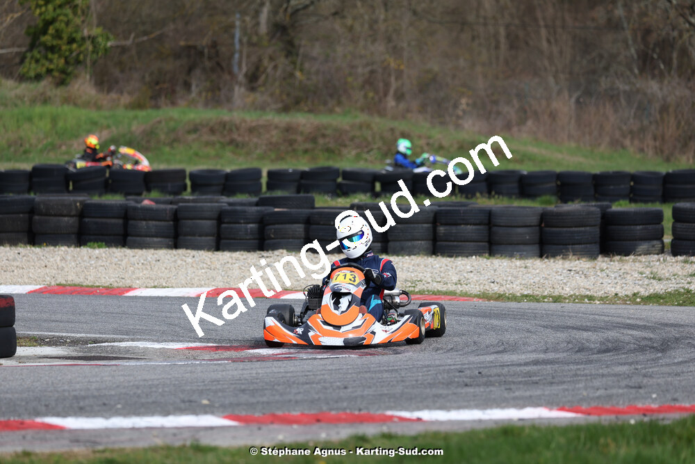 9 & 10/03/2024 : 1ère manche du Championnat du Sud au circuit d’Aigues-Vives (photos Stéphane Agnus) 2024 — karting