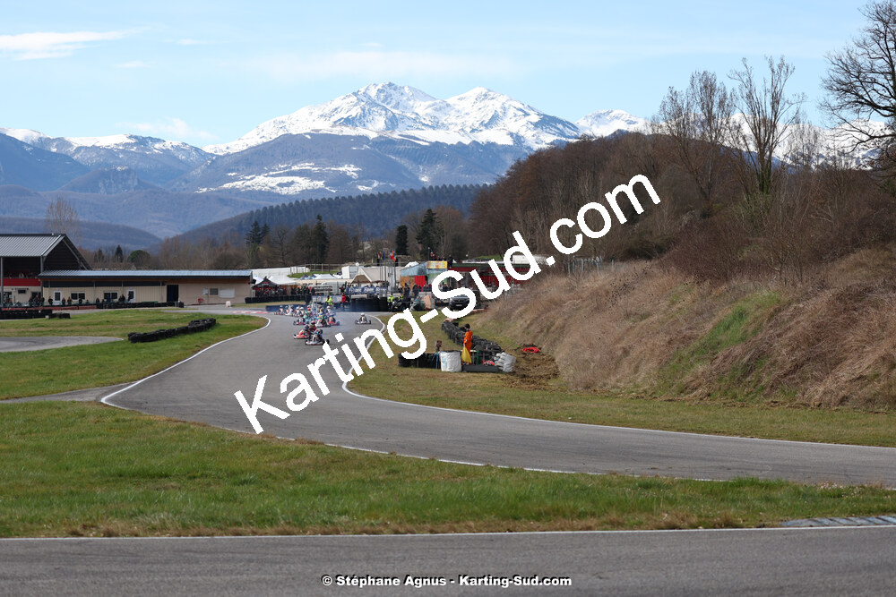 9 & 10/03/2024 : 1ère manche du Championnat du Sud au circuit d’Aigues-Vives (photos Stéphane Agnus) 2024 — karting