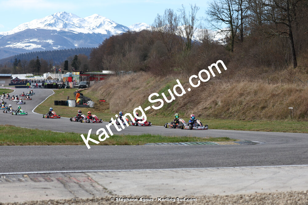 9 & 10/03/2024 : 1ère manche du Championnat du Sud au circuit d’Aigues-Vives (photos Stéphane Agnus) 2024 — karting