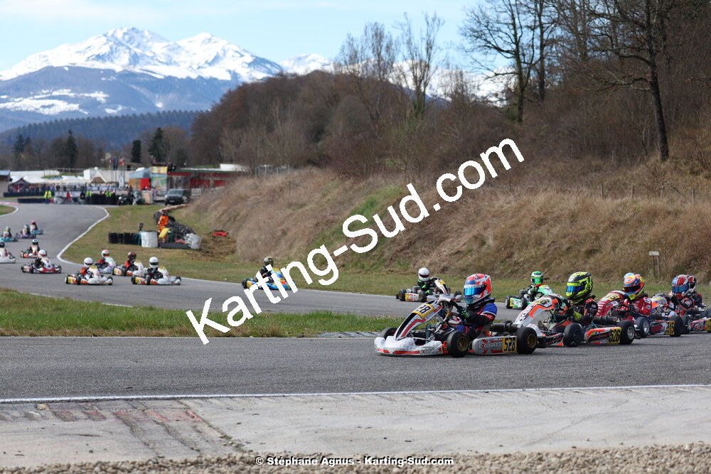 9 & 10/03/2024 : 1ère manche du Championnat du Sud au circuit d’Aigues-Vives (photos Stéphane Agnus) 2024 — karting