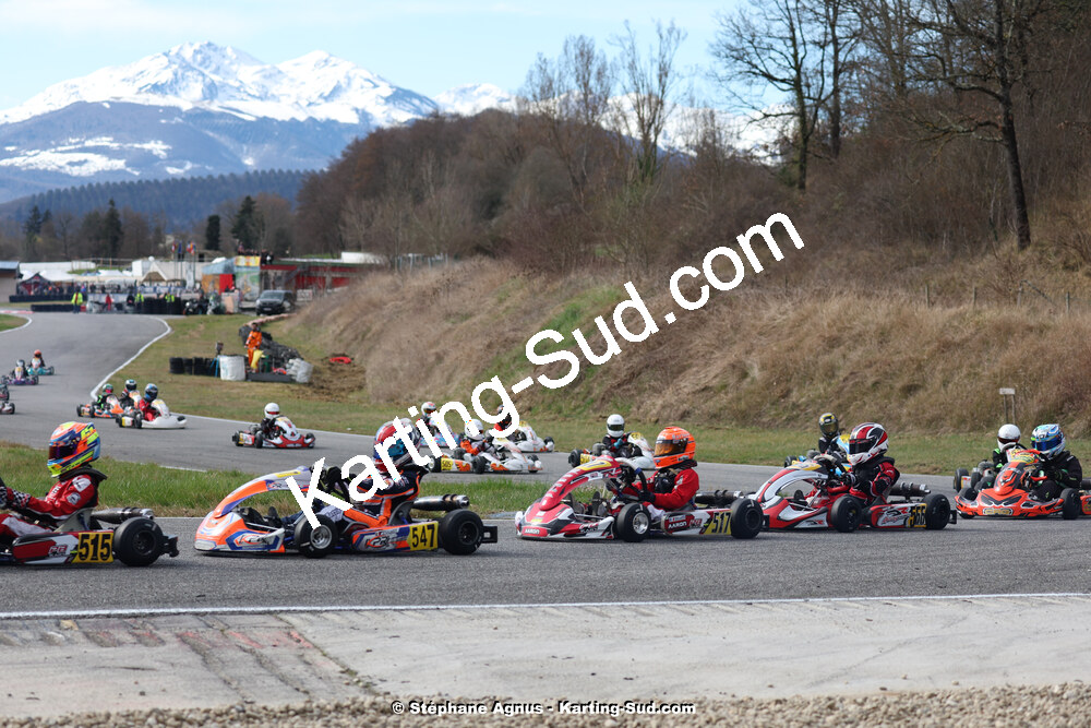 9 & 10/03/2024 : 1ère manche du Championnat du Sud au circuit d’Aigues-Vives (photos Stéphane Agnus) 2024 — karting