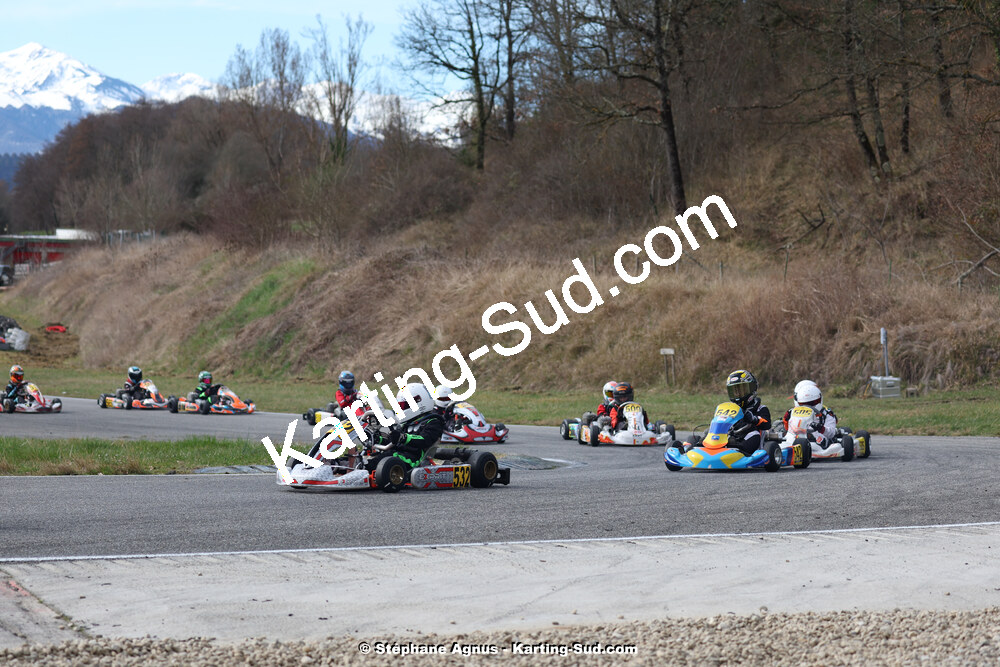 9 & 10/03/2024 : 1ère manche du Championnat du Sud au circuit d’Aigues-Vives (photos Stéphane Agnus) 2024 — karting