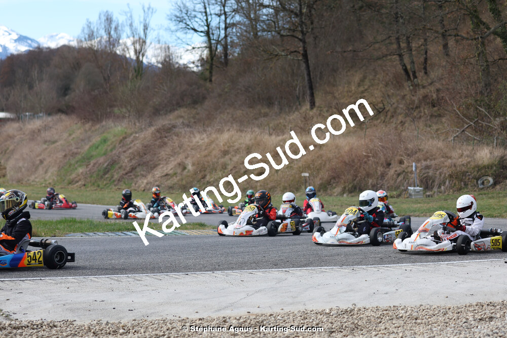 9 & 10/03/2024 : 1ère manche du Championnat du Sud au circuit d’Aigues-Vives (photos Stéphane Agnus) 2024 — karting