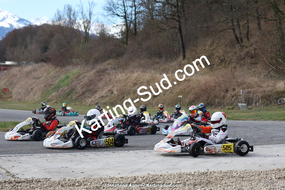 9 & 10/03/2024 : 1ère manche du Championnat du Sud au circuit d’Aigues-Vives (photos Stéphane Agnus) 2024 — karting
