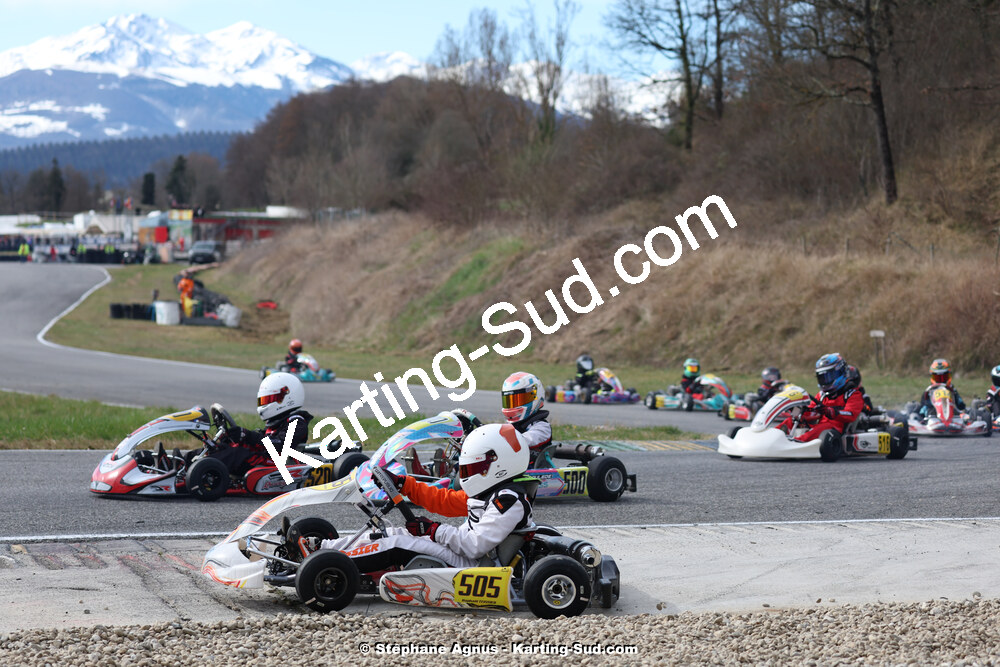 9 & 10/03/2024 : 1ère manche du Championnat du Sud au circuit d’Aigues-Vives (photos Stéphane Agnus) 2024 — karting