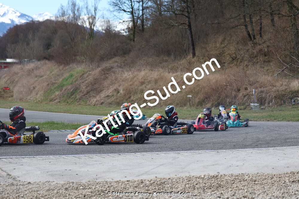 9 & 10/03/2024 : 1ère manche du Championnat du Sud au circuit d’Aigues-Vives (photos Stéphane Agnus) 2024 — karting