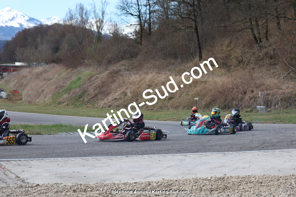 9 & 10/03/2024 : 1ère manche du Championnat du Sud au circuit d’Aigues-Vives (photos Stéphane Agnus) 2024 — karting