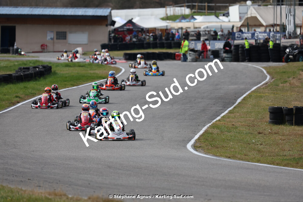 9 & 10/03/2024 : 1ère manche du Championnat du Sud au circuit d’Aigues-Vives (photos Stéphane Agnus) 2024 — karting