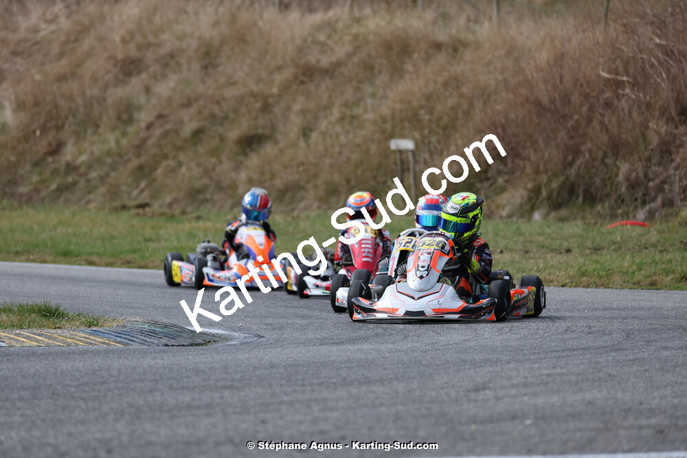 9 & 10/03/2024 : 1ère manche du Championnat du Sud au circuit d’Aigues-Vives (photos Stéphane Agnus) 2024 — karting