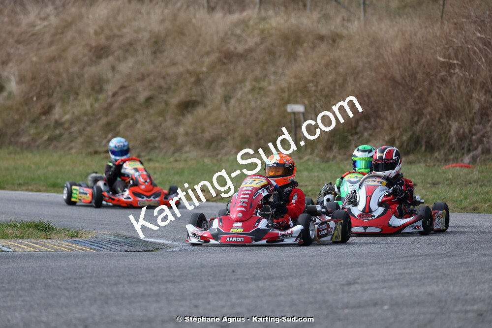 9 & 10/03/2024 : 1ère manche du Championnat du Sud au circuit d’Aigues-Vives (photos Stéphane Agnus) 2024 — karting