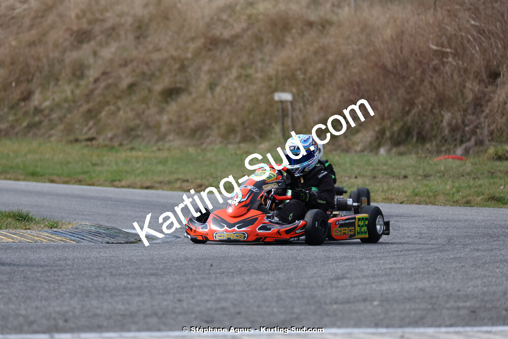 9 & 10/03/2024 : 1ère manche du Championnat du Sud au circuit d’Aigues-Vives (photos Stéphane Agnus) 2024 — karting