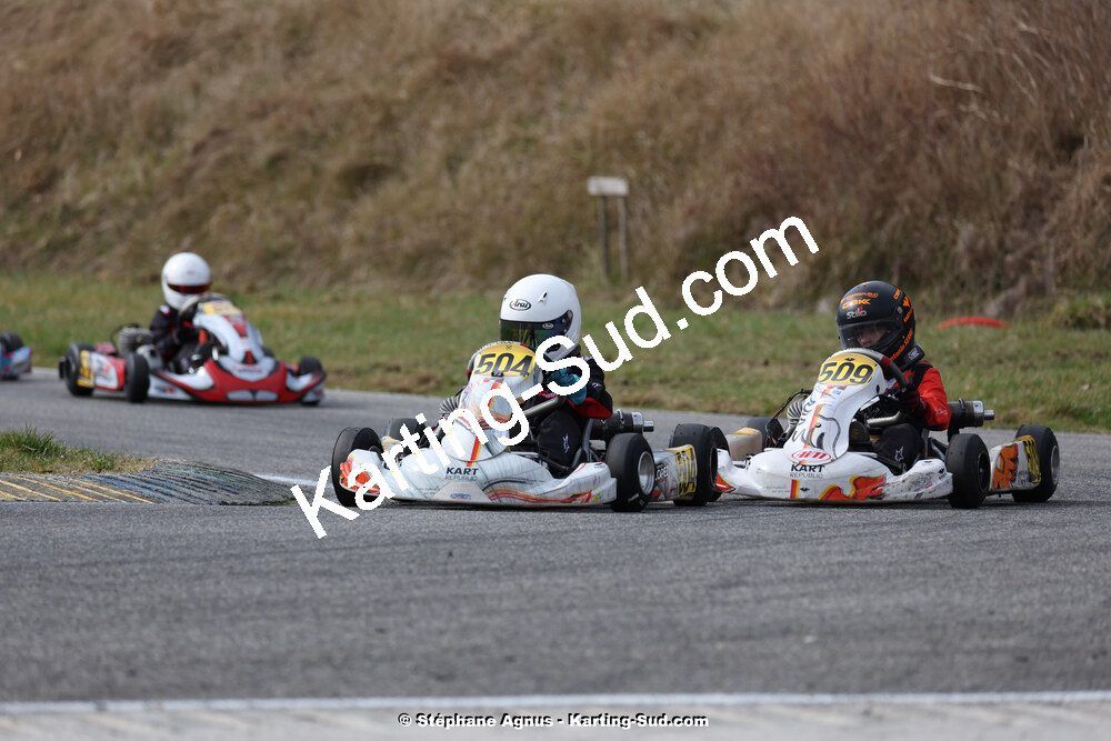9 & 10/03/2024 : 1ère manche du Championnat du Sud au circuit d’Aigues-Vives (photos Stéphane Agnus) 2024 — karting