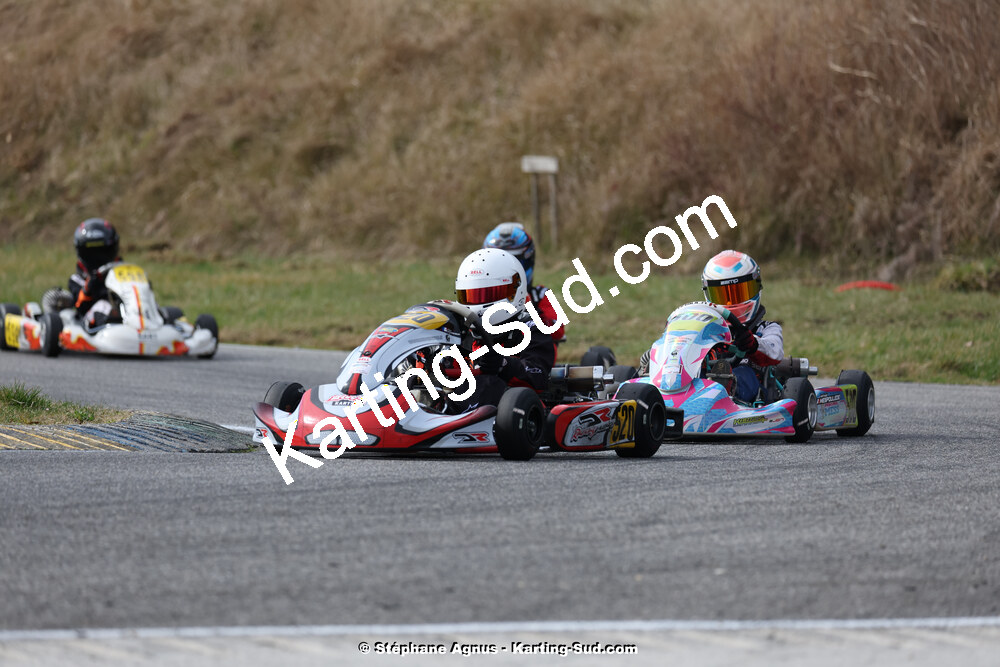 9 & 10/03/2024 : 1ère manche du Championnat du Sud au circuit d’Aigues-Vives (photos Stéphane Agnus) 2024 — karting