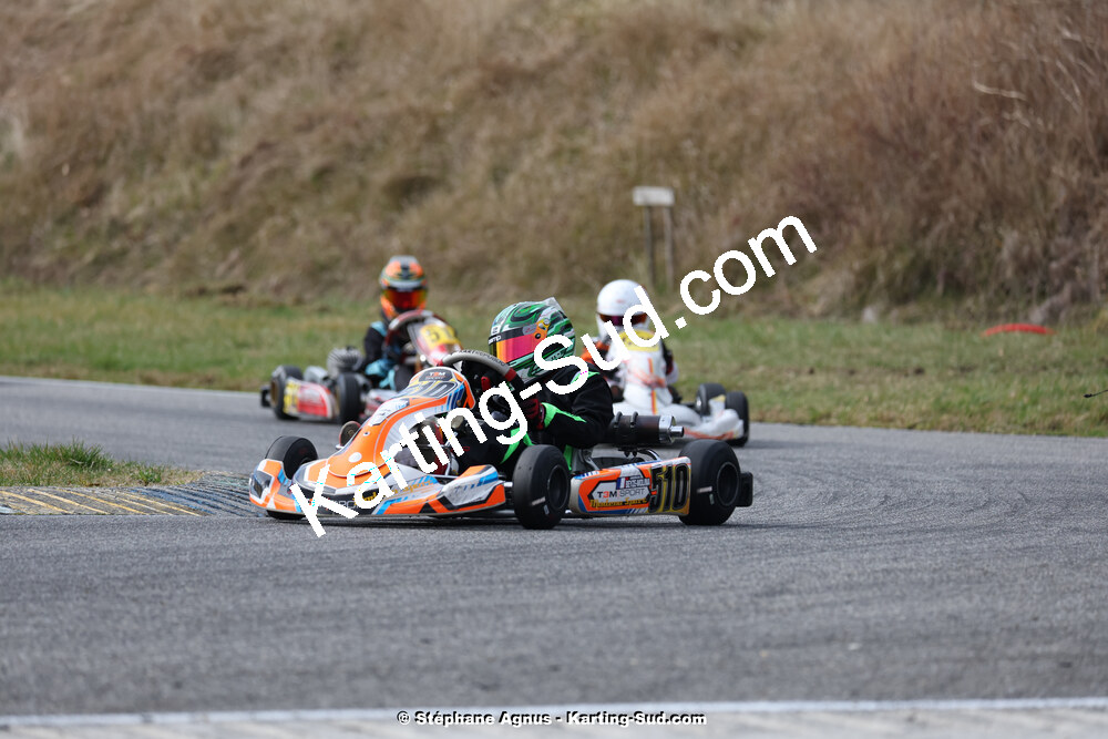 9 & 10/03/2024 : 1ère manche du Championnat du Sud au circuit d’Aigues-Vives (photos Stéphane Agnus) 2024 — karting
