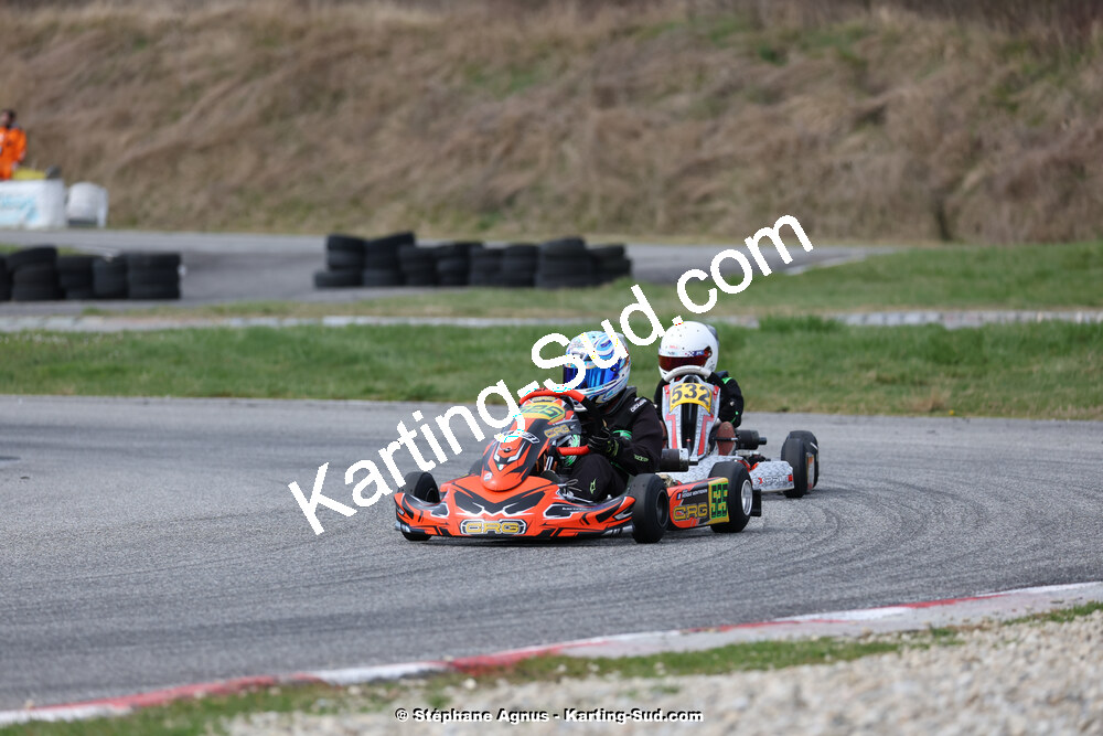 9 & 10/03/2024 : 1ère manche du Championnat du Sud au circuit d’Aigues-Vives (photos Stéphane Agnus) 2024 — karting
