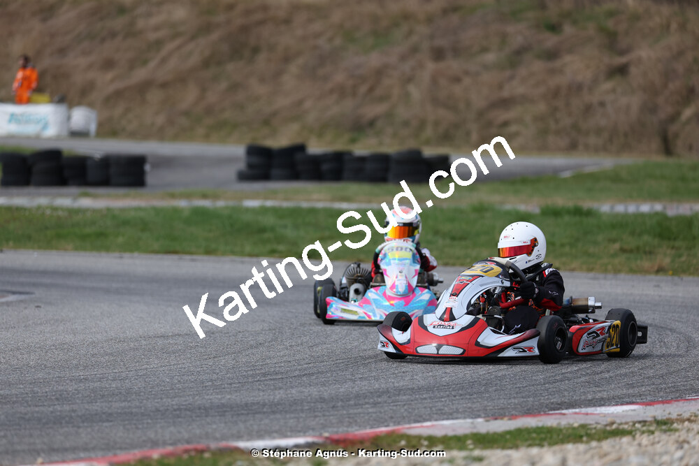 9 & 10/03/2024 : 1ère manche du Championnat du Sud au circuit d’Aigues-Vives (photos Stéphane Agnus) 2024 — karting