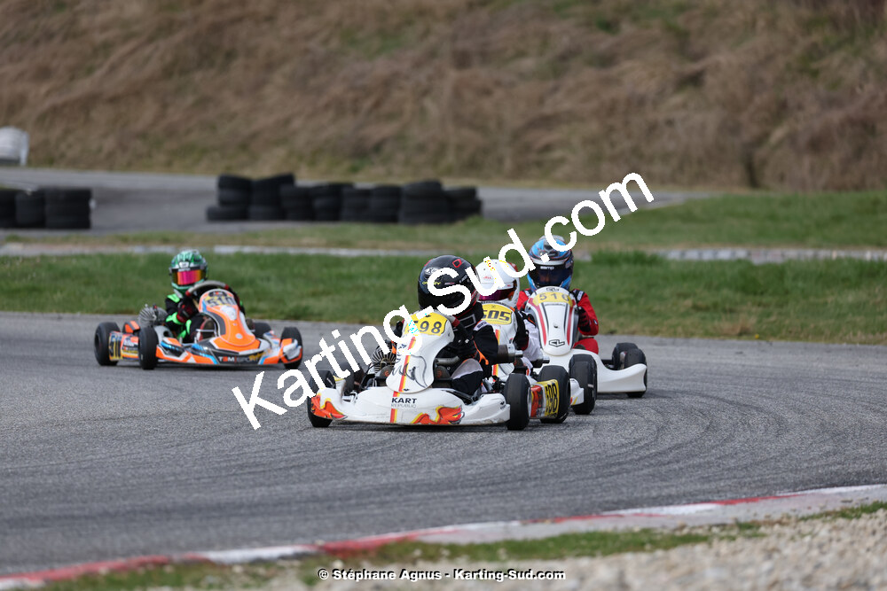 9 & 10/03/2024 : 1ère manche du Championnat du Sud au circuit d’Aigues-Vives (photos Stéphane Agnus) 2024 — karting