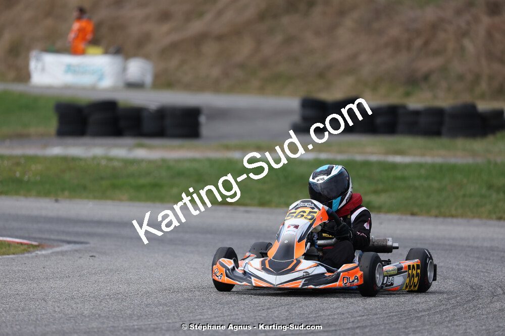 9 & 10/03/2024 : 1ère manche du Championnat du Sud au circuit d’Aigues-Vives (photos Stéphane Agnus) 2024 — karting