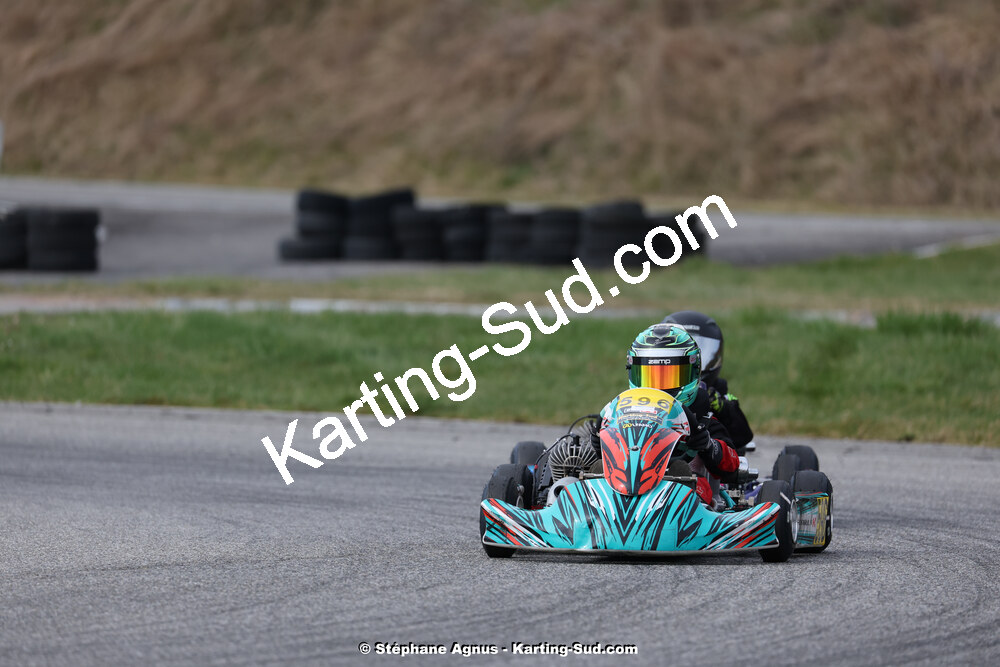 9 & 10/03/2024 : 1ère manche du Championnat du Sud au circuit d’Aigues-Vives (photos Stéphane Agnus) 2024 — karting