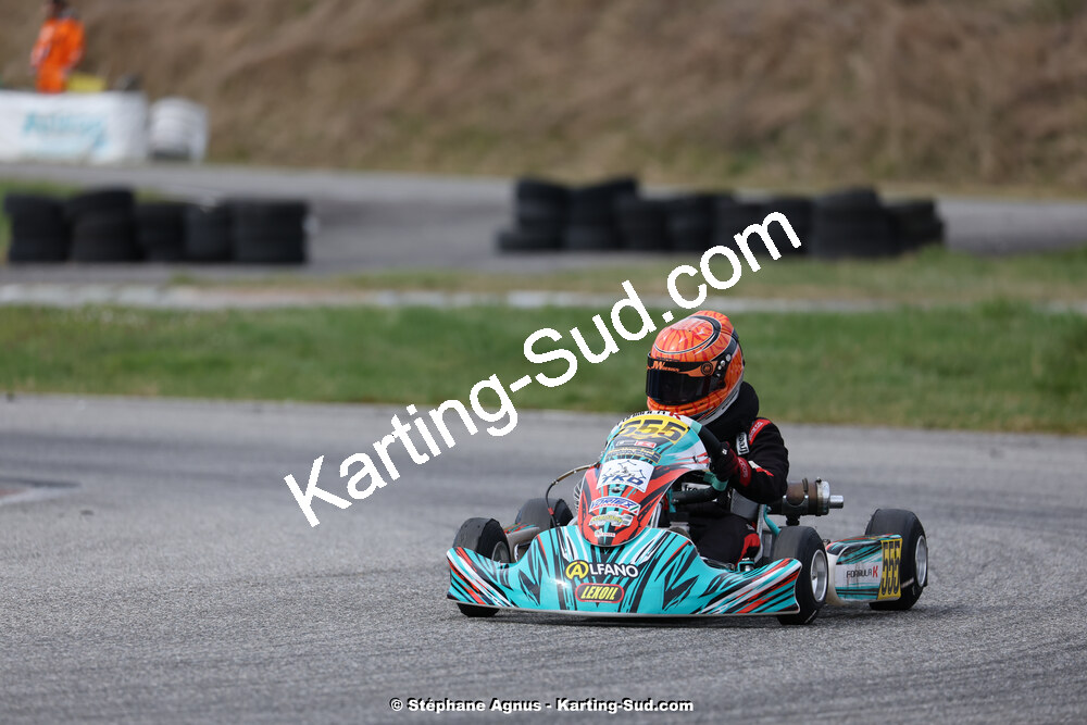 9 & 10/03/2024 : 1ère manche du Championnat du Sud au circuit d’Aigues-Vives (photos Stéphane Agnus) 2024 — karting