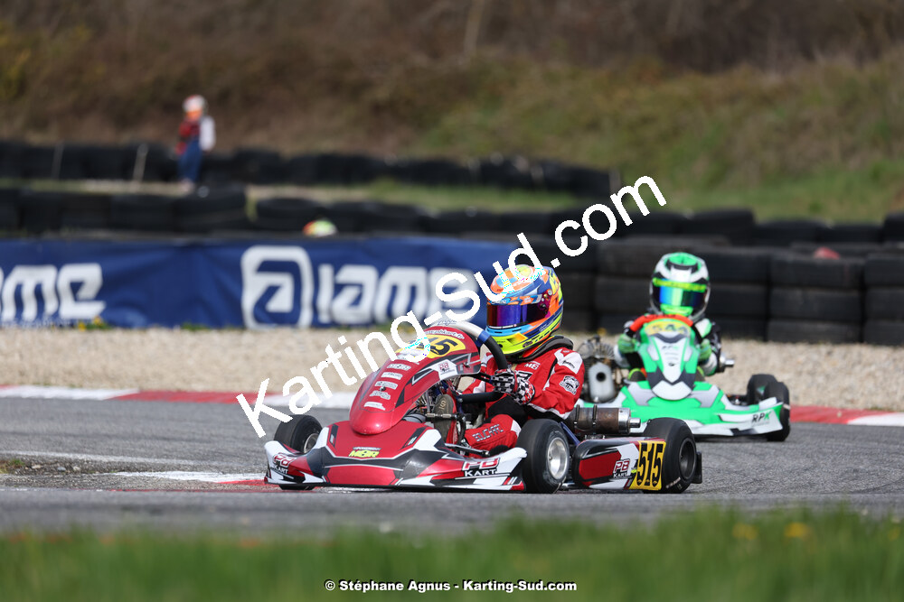 9 & 10/03/2024 : 1ère manche du Championnat du Sud au circuit d’Aigues-Vives (photos Stéphane Agnus) 2024 — karting