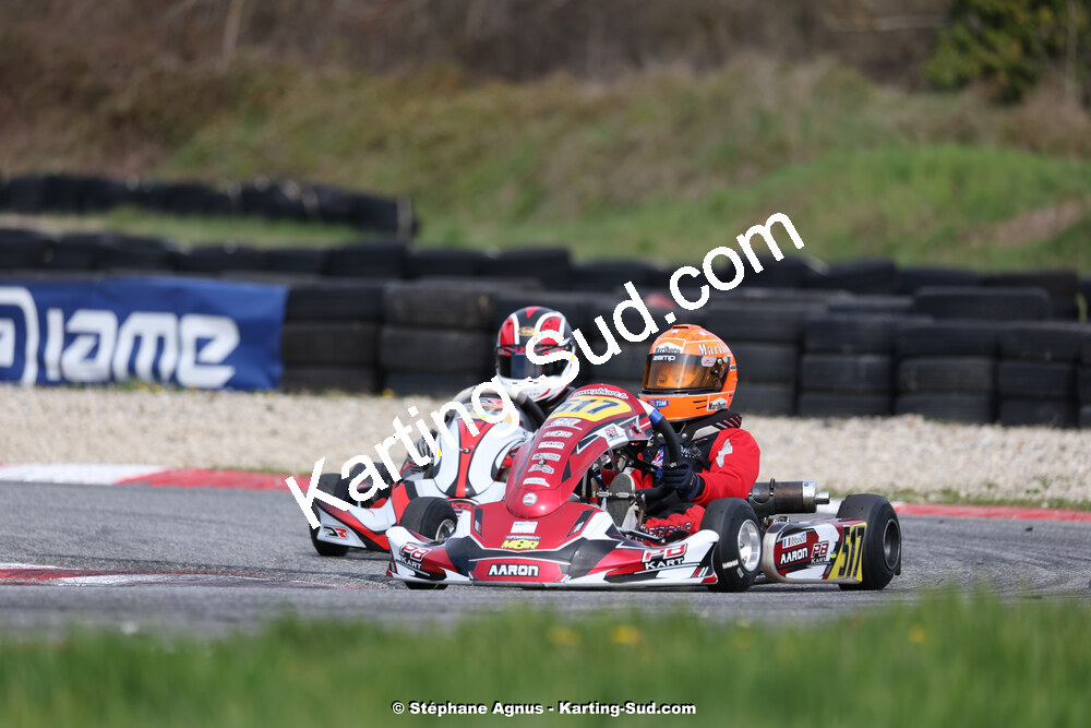 9 & 10/03/2024 : 1ère manche du Championnat du Sud au circuit d’Aigues-Vives (photos Stéphane Agnus) 2024 — karting