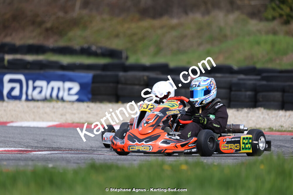 9 & 10/03/2024 : 1ère manche du Championnat du Sud au circuit d’Aigues-Vives (photos Stéphane Agnus) 2024 — karting