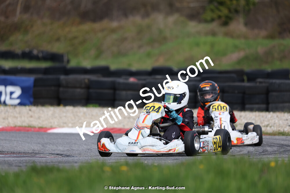 9 & 10/03/2024 : 1ère manche du Championnat du Sud au circuit d’Aigues-Vives (photos Stéphane Agnus) 2024 — karting