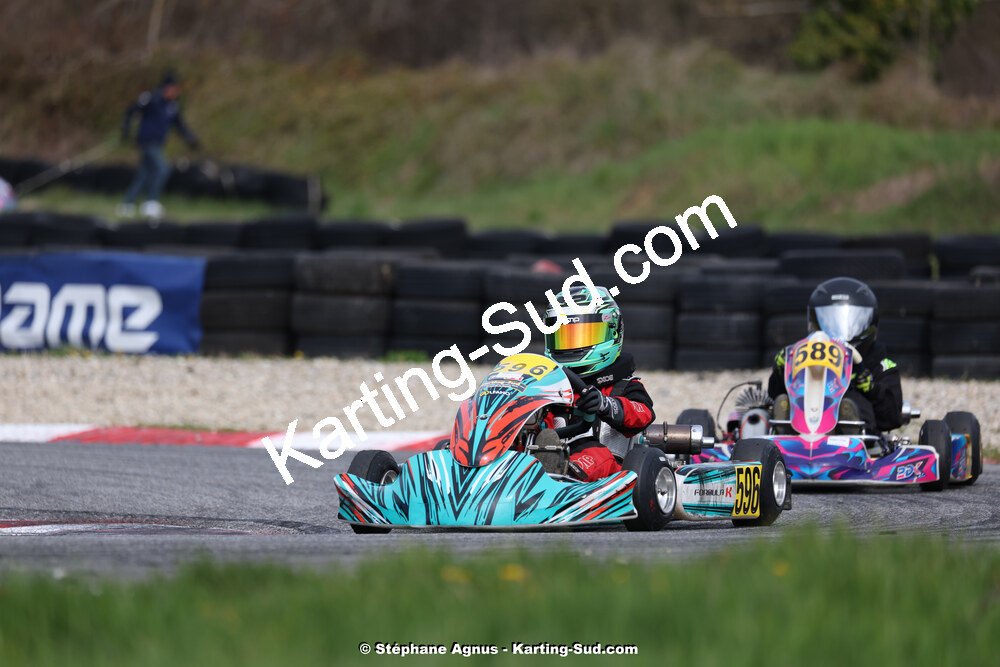 9 & 10/03/2024 : 1ère manche du Championnat du Sud au circuit d’Aigues-Vives (photos Stéphane Agnus) 2024 — karting