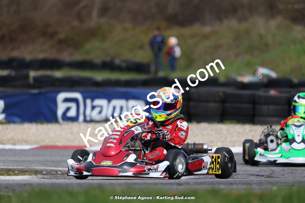 9 & 10/03/2024 : 1ère manche du Championnat du Sud au circuit d’Aigues-Vives (photos Stéphane Agnus) 2024 — karting