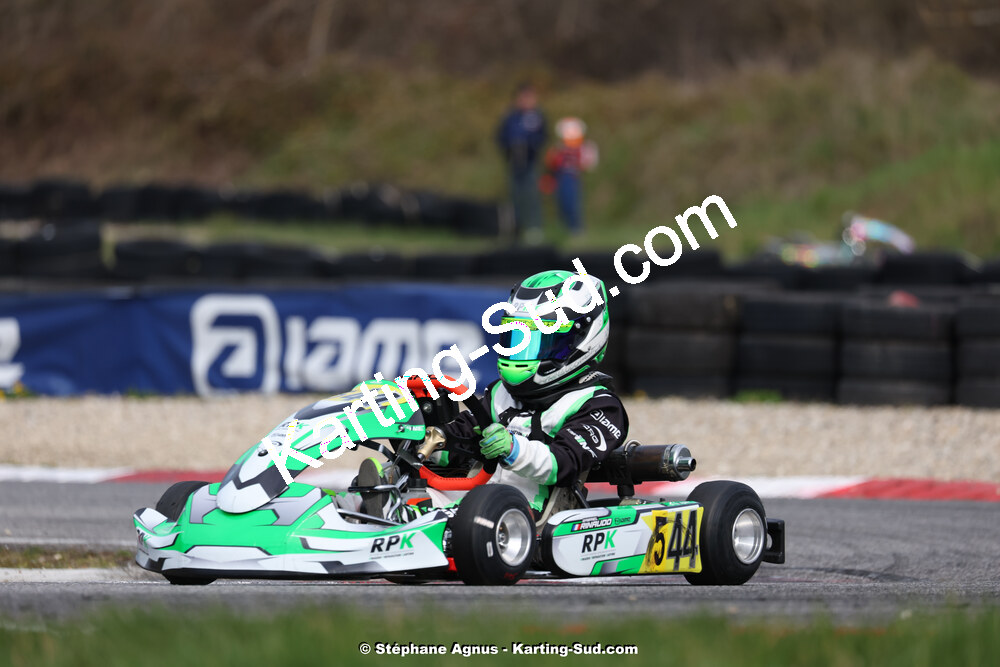 9 & 10/03/2024 : 1ère manche du Championnat du Sud au circuit d’Aigues-Vives (photos Stéphane Agnus) 2024 — karting