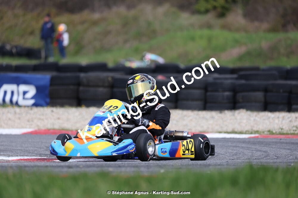9 & 10/03/2024 : 1ère manche du Championnat du Sud au circuit d’Aigues-Vives (photos Stéphane Agnus) 2024 — karting