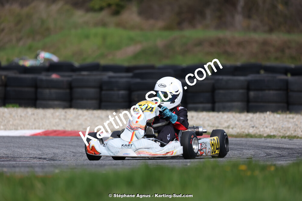 9 & 10/03/2024 : 1ère manche du Championnat du Sud au circuit d’Aigues-Vives (photos Stéphane Agnus) 2024 — karting