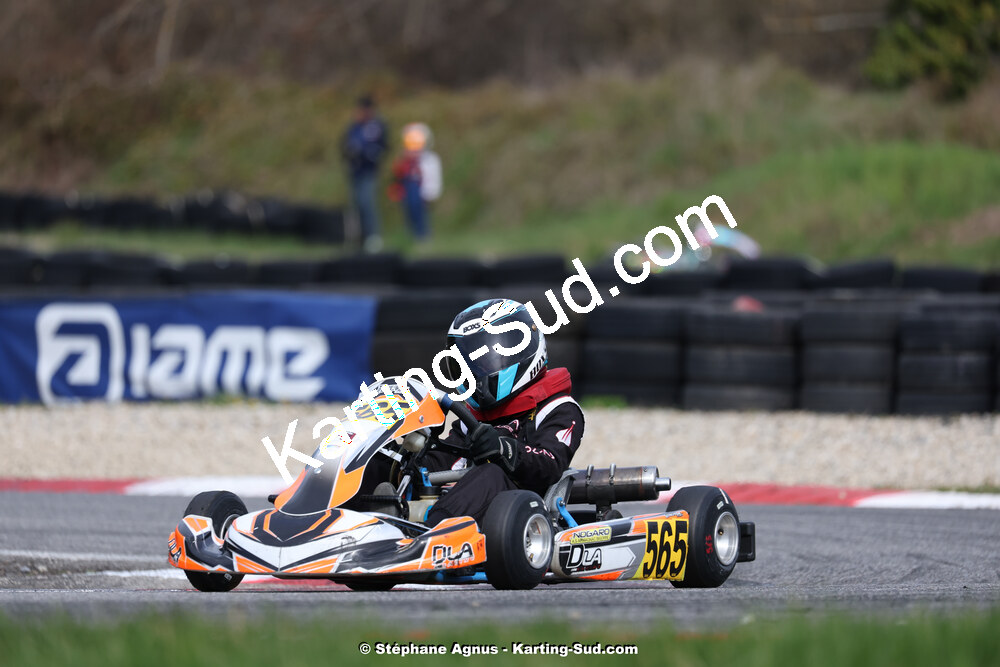 9 & 10/03/2024 : 1ère manche du Championnat du Sud au circuit d’Aigues-Vives (photos Stéphane Agnus) 2024 — karting