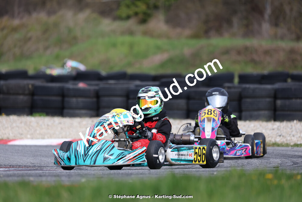 9 & 10/03/2024 : 1ère manche du Championnat du Sud au circuit d’Aigues-Vives (photos Stéphane Agnus) 2024 — karting