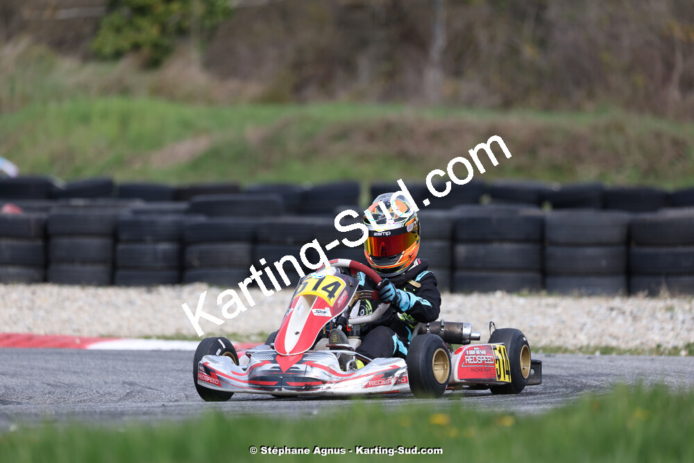 9 & 10/03/2024 : 1ère manche du Championnat du Sud au circuit d’Aigues-Vives (photos Stéphane Agnus) 2024 — karting