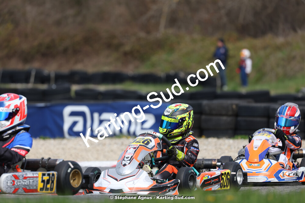 9 & 10/03/2024 : 1ère manche du Championnat du Sud au circuit d’Aigues-Vives (photos Stéphane Agnus) 2024 — karting
