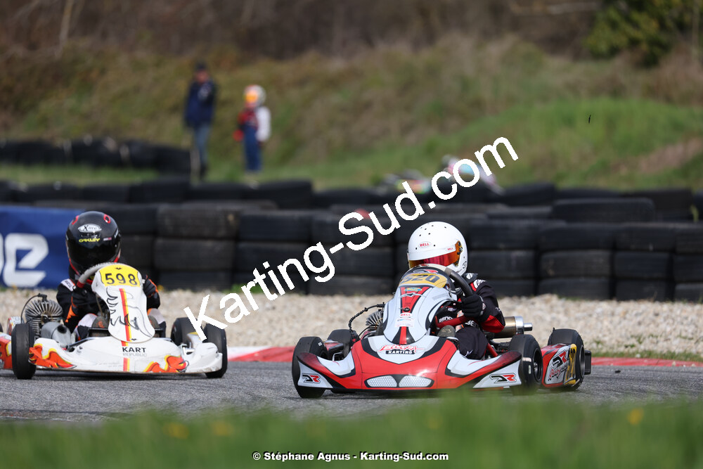 9 & 10/03/2024 : 1ère manche du Championnat du Sud au circuit d’Aigues-Vives (photos Stéphane Agnus) 2024 — karting