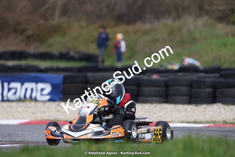 9 & 10/03/2024 : 1ère manche du Championnat du Sud au circuit d’Aigues-Vives (photos Stéphane Agnus) 2024 — karting
