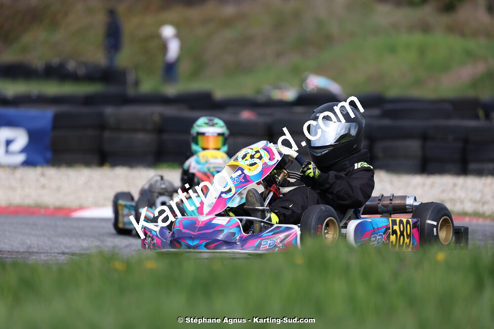 9 & 10/03/2024 : 1ère manche du Championnat du Sud au circuit d’Aigues-Vives (photos Stéphane Agnus) 2024 — karting