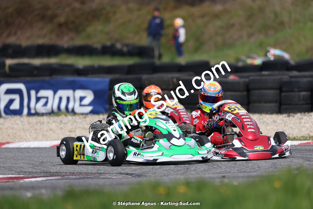 9 & 10/03/2024 : 1ère manche du Championnat du Sud au circuit d’Aigues-Vives (photos Stéphane Agnus) 2024 — karting