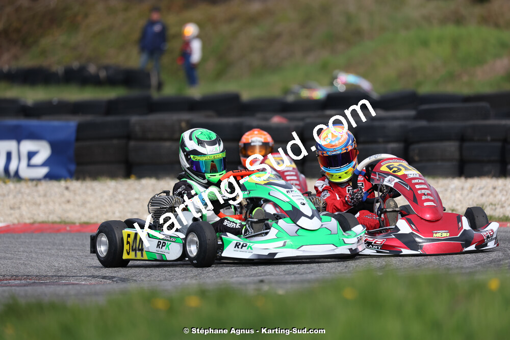 9 & 10/03/2024 : 1ère manche du Championnat du Sud au circuit d’Aigues-Vives (photos Stéphane Agnus) 2024 — karting