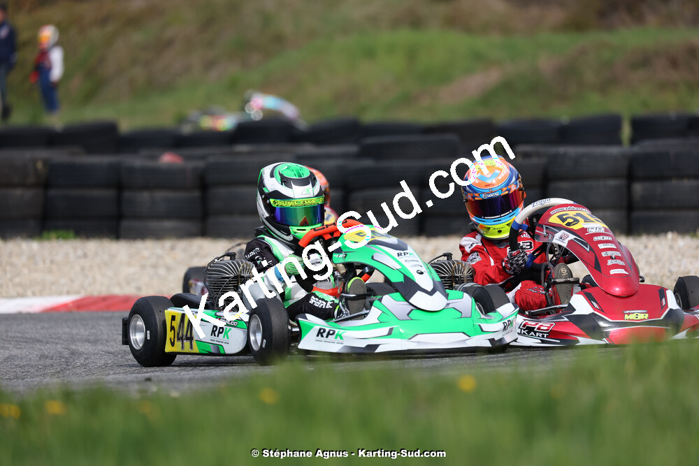 9 & 10/03/2024 : 1ère manche du Championnat du Sud au circuit d’Aigues-Vives (photos Stéphane Agnus) 2024 — karting